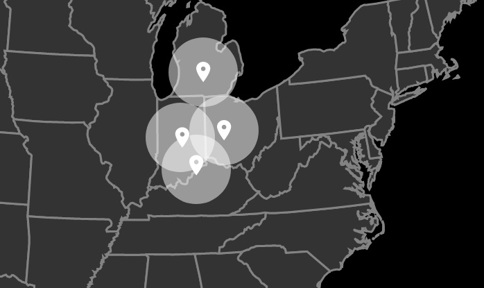 Fry Cooking Oil Delivery and Collection Service Areas